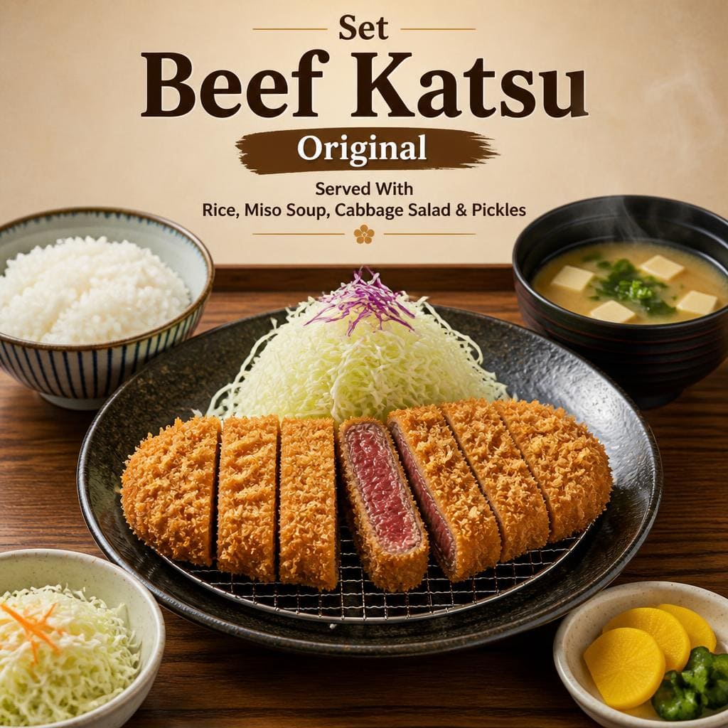 Set Beef Katsu Original